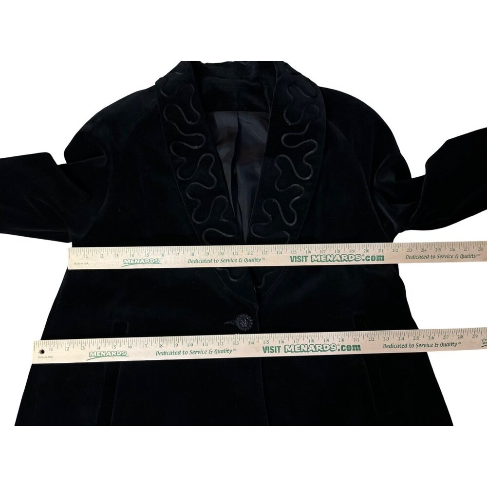 Vintage de Ball Velvet Coat Womens S Used Lined - Picture 11 of 15